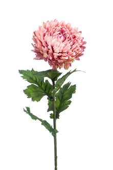 Emerald Kunstbloem Chrysant 75cm oudroze