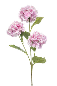 Emerald Kunstbloem Hortensia roze 75cm