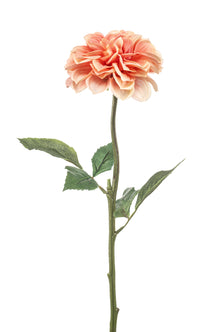 Emerald Kunstbloem Dahlia REC peach 57cm