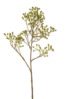 Emerald Kunstbloem Rozenbottel mini 65cm groen