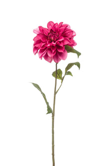 Emerald Kunstbloem Dahlia 72cm paars