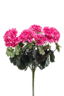 Emerald Kunstplant Geranium 41cm roze