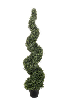 Emerald Kunstplant Buxus spiraal UV 150cm