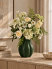 Emerald Kunstboeket White Bloom