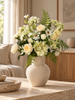 Emerald Kunstboeket White Bloom